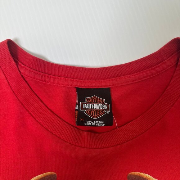 Harley Davidson Eagle Flame Montana Graphic Tee XL - Picture 5 of 5